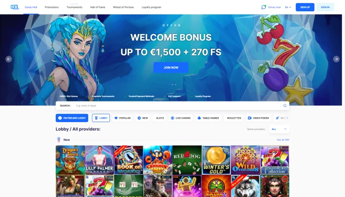 Ice Casino — screenshot