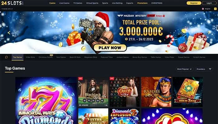 24Slots Casino — screenshot