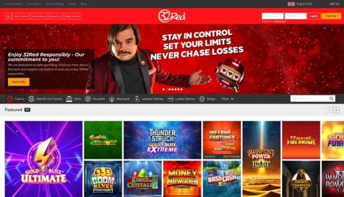 32Red Casino — screenshot