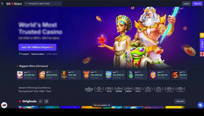 BitStarz Casino — screenshot