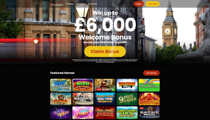 777 Cherry Casino — screenshot