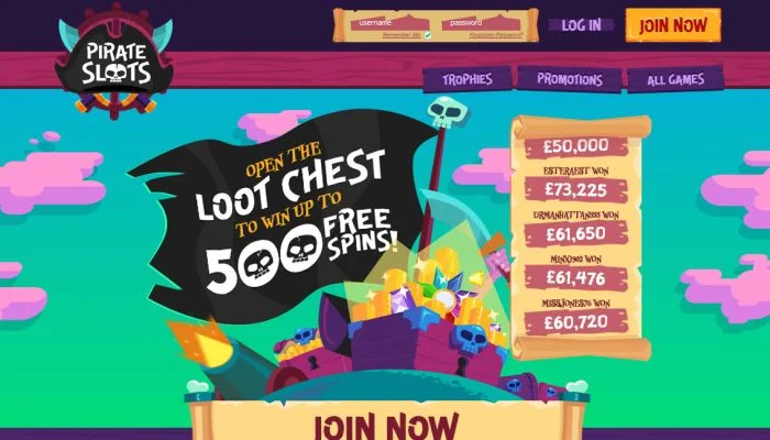 Pirate Slots Casino — screenshot