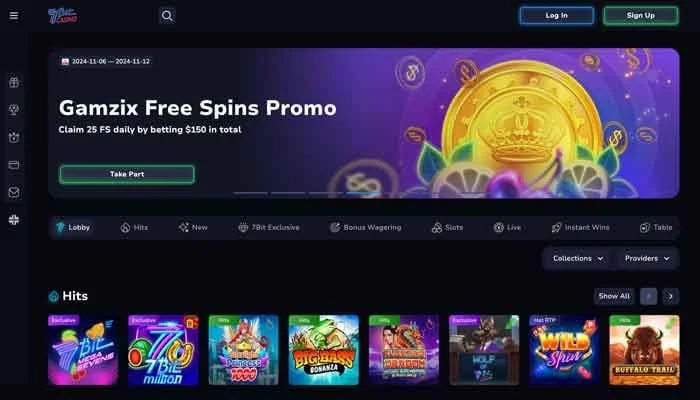 7BitCasino — screenshot