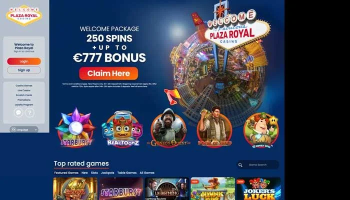 Plaza Royal Casino — screenshot