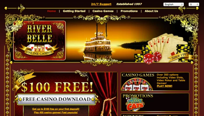 River Belle Casino — screenshot
