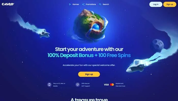 Casoo Casino — screenshot