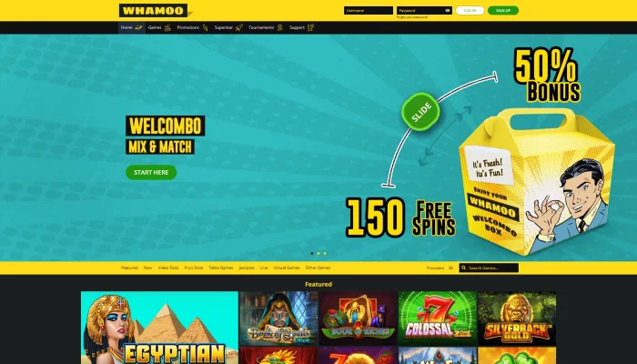 Whamoo Casino — screenshot