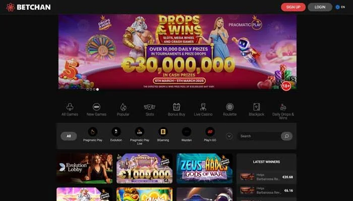 Betchan Casino — screenshot