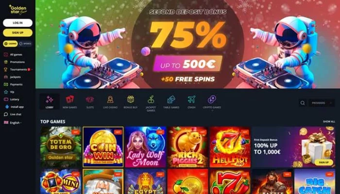 Golden Star Casino — screenshot
