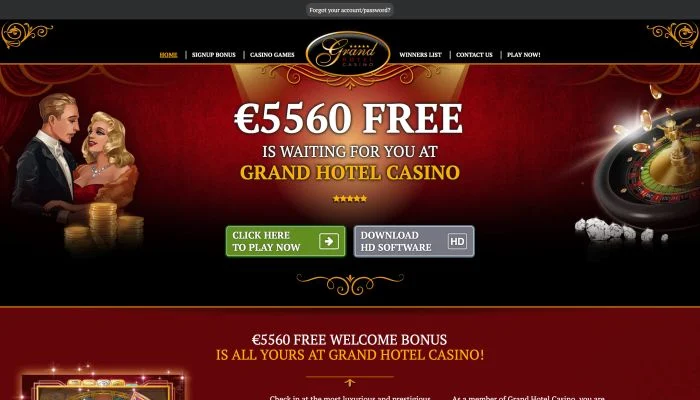 Grand Hotel Casino — screenshot