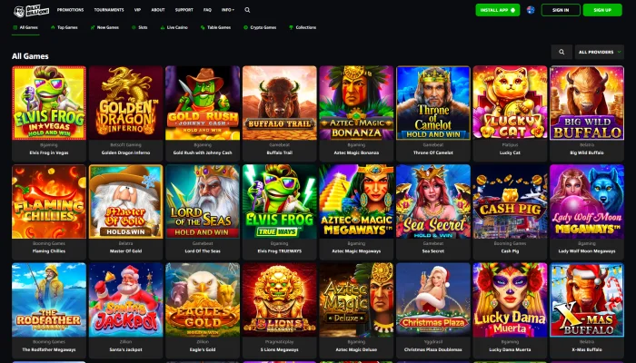 Billy Billion Casino — screenshot