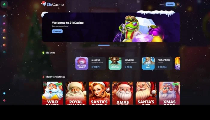 21kCasino — screenshot