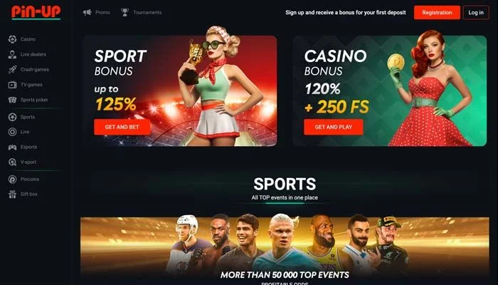 Pin-up Casino — screenshot