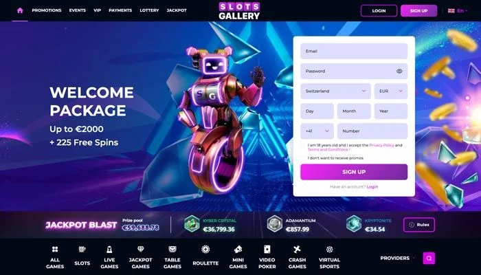 Slots Gallery Casino — screenshot