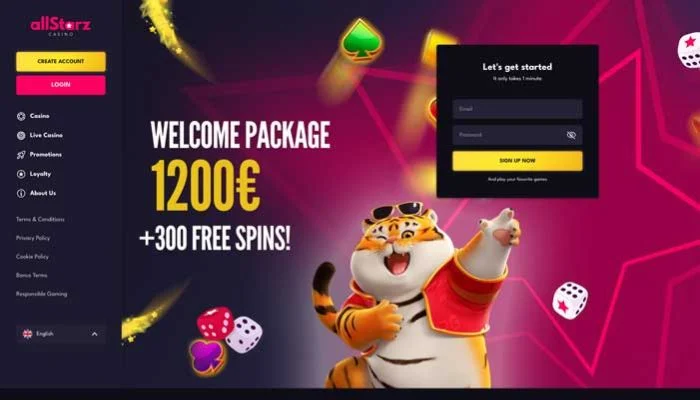 AllStarz Casino — screenshot