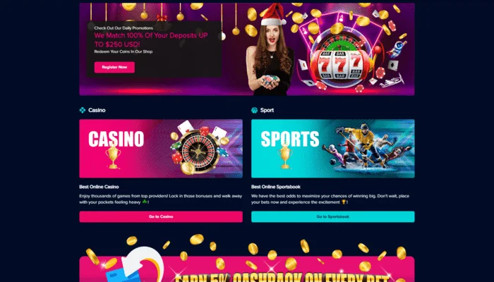 Del Oro Casino — screenshot