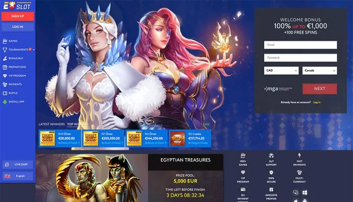 EUSlot Casino — screenshot