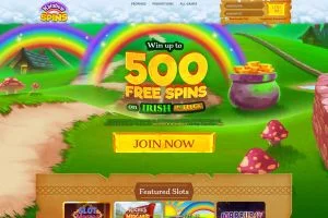 Rainbow Spins Casino — screenshot