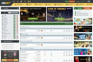 Melbet Casino — screenshot