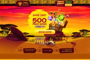 Simba Slots Casino — screenshot