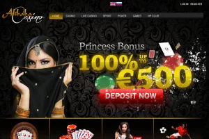 Alibaba Casino — screenshot