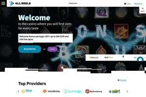 AllReels Casino — screenshot