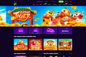 AlienBet Casino — screenshot