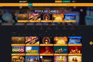 Allobet Casino — screenshot