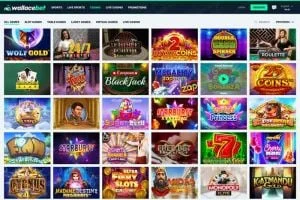 Wallacebet Casino — screenshot