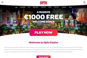 Spin Casino — screenshot