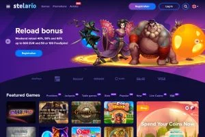 Stelario Casino — screenshot