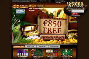 Aztec Riches Casino — screenshot