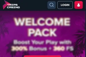 Trips Casino — screenshot