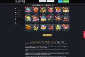 Vegas Crest Casino — screenshot