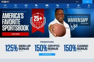 BetUS Casino — screenshot