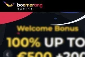 Boomerang Casino — screenshot