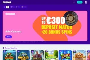 Casumo Casino — screenshot