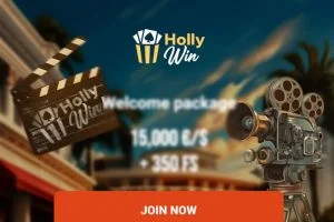 HollyWin Casino — screenshot