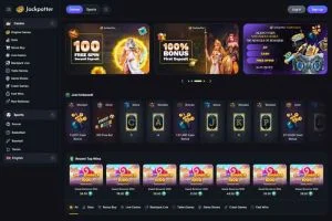 Jackpotter Casino — screenshot
