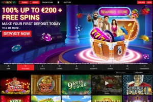 21LuckyBet Casino — screenshot