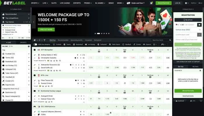 BetLabel Casino — screenshot