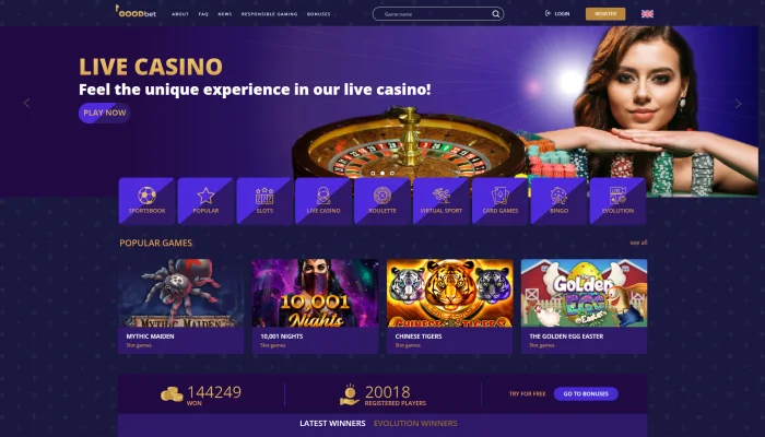 1GoodBet Casino — screenshot