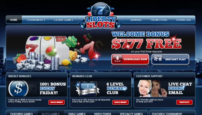 Liberty Slots Casino — screenshot