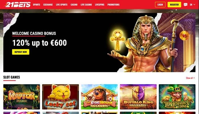 21bets.io Casino — screenshot
