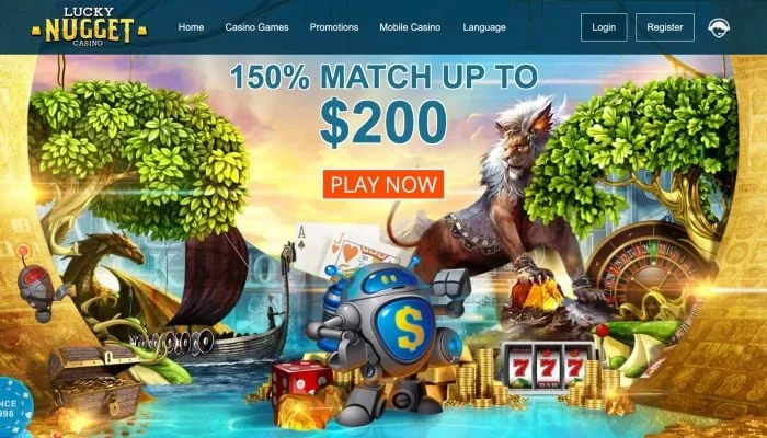 Lucky Nugget Casino — screenshot