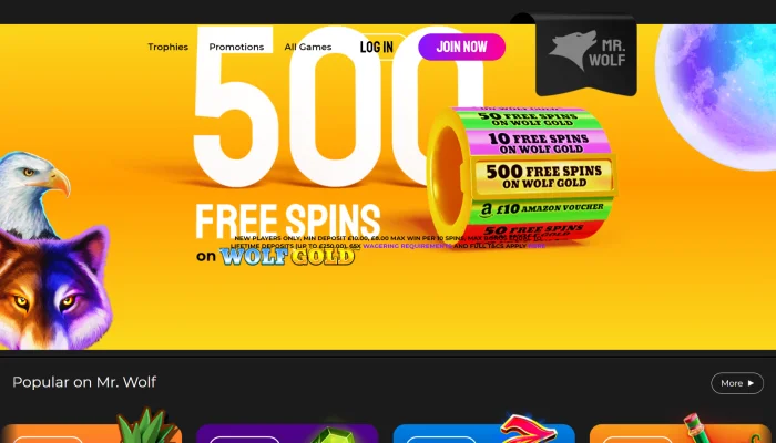 Mr Wolf Slots Casino — screenshot
