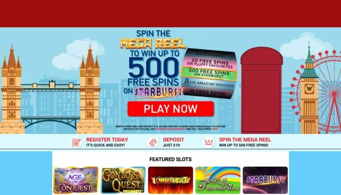 Online Casino London — screenshot