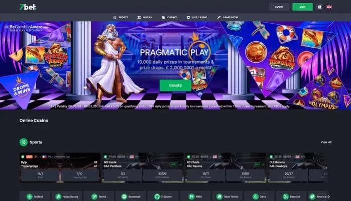 7bet Casino — screenshot