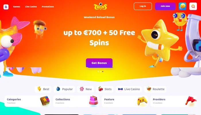 7Signs Casino — screenshot
