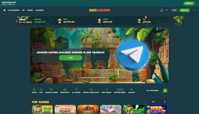 Abo Casino — screenshot